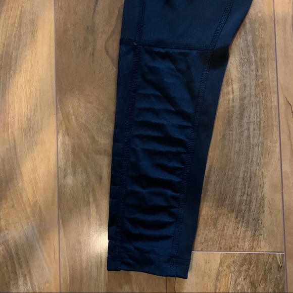 Black Mesh Reebok Speedwick Running Tights - Picture 2 of 6